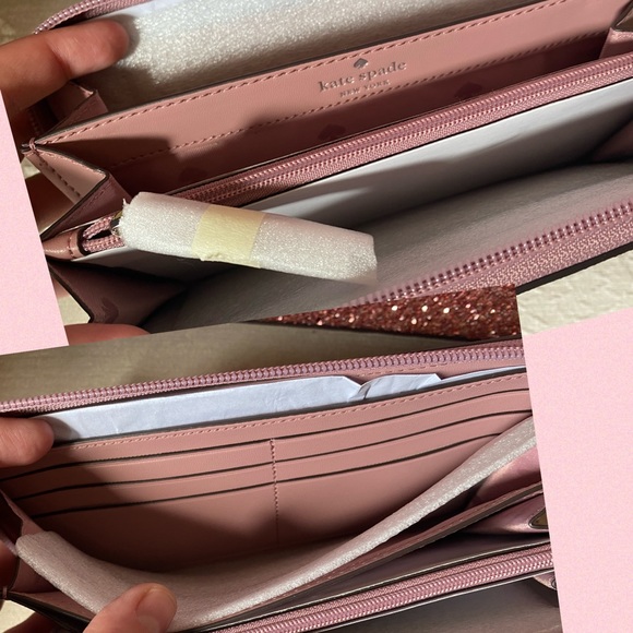 ✨KATE SPADE✨LAST 1! Gorgeous Glitter Wallet NWT! - Picture 8 of 9